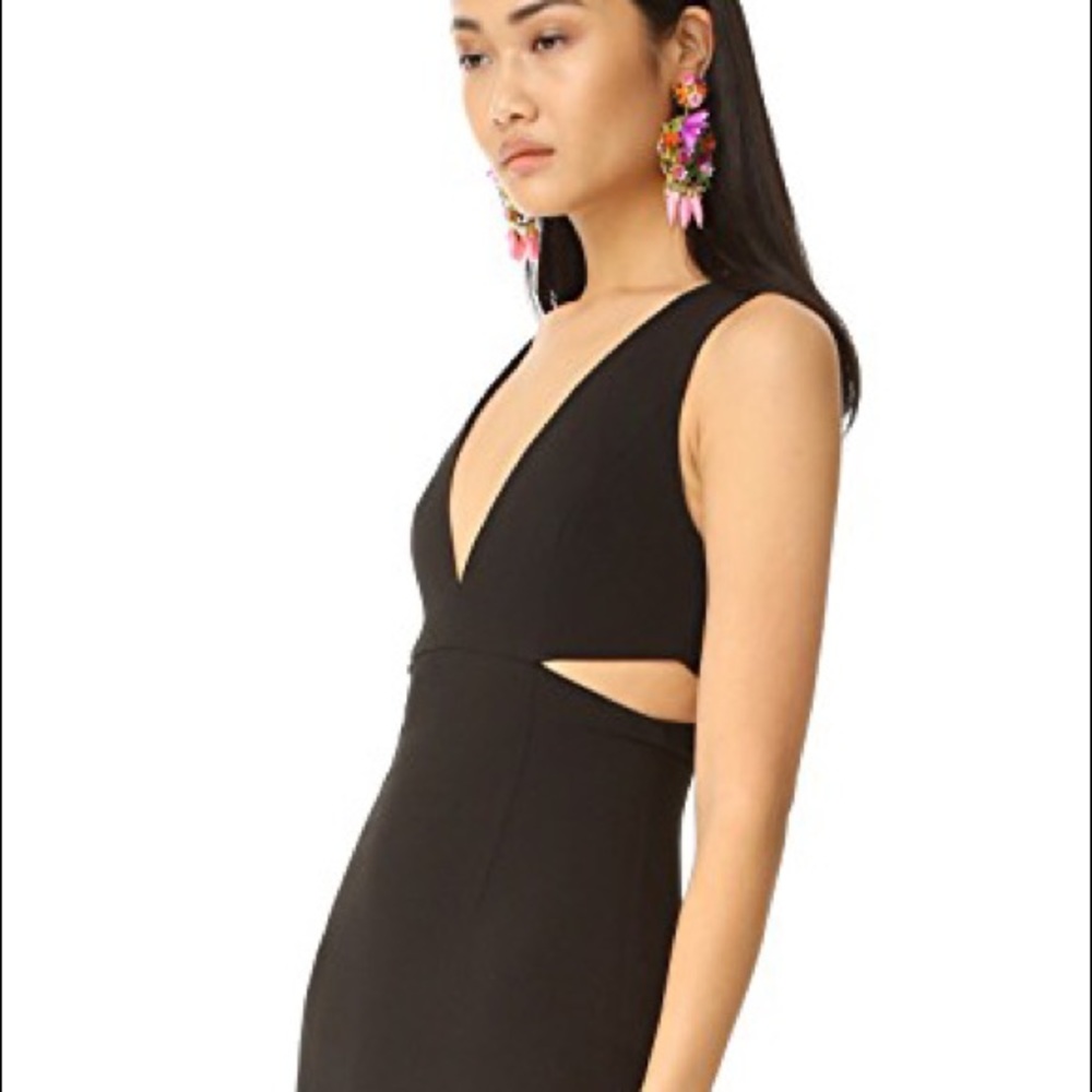 Alice and Olivia Riki Cut Out Sheath Dress